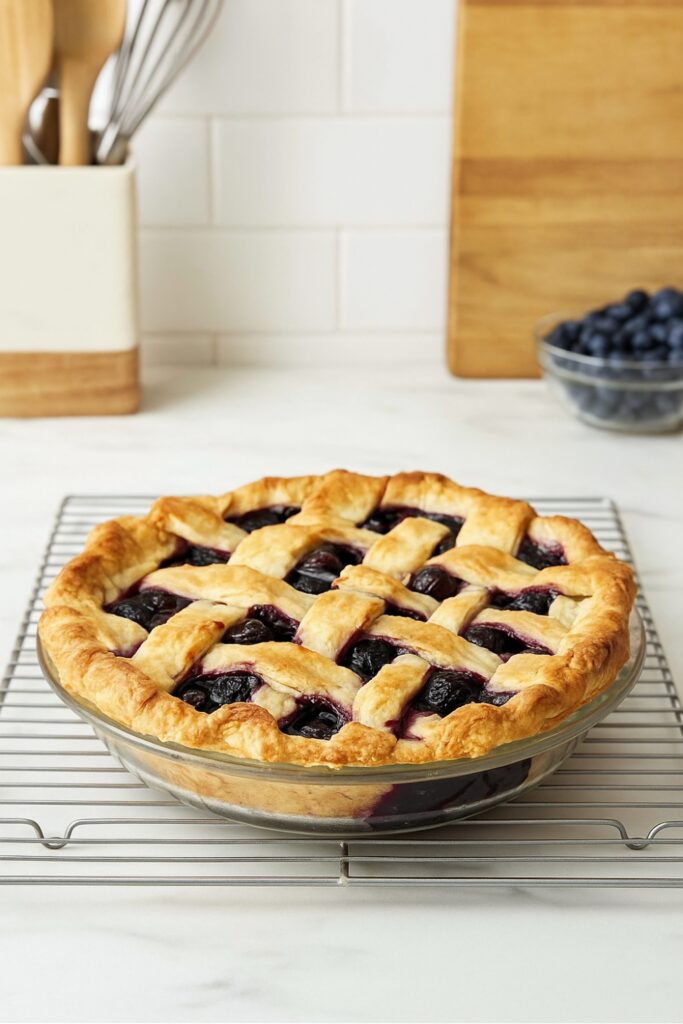 Blueberry Pie Recipe | Sweet & Juicy Dessert Idea