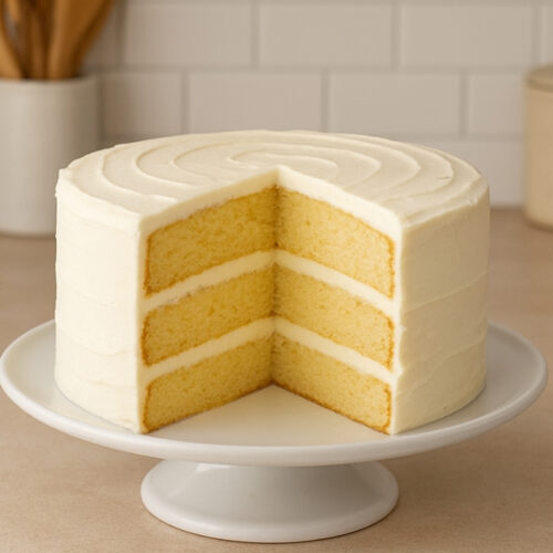 How To Bake Perfect Vanilla Layer Cake At Home
