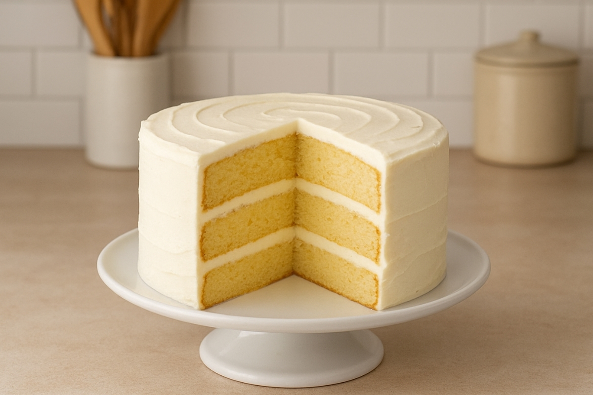 How To Bake Perfect Vanilla Layer Cake At Home
