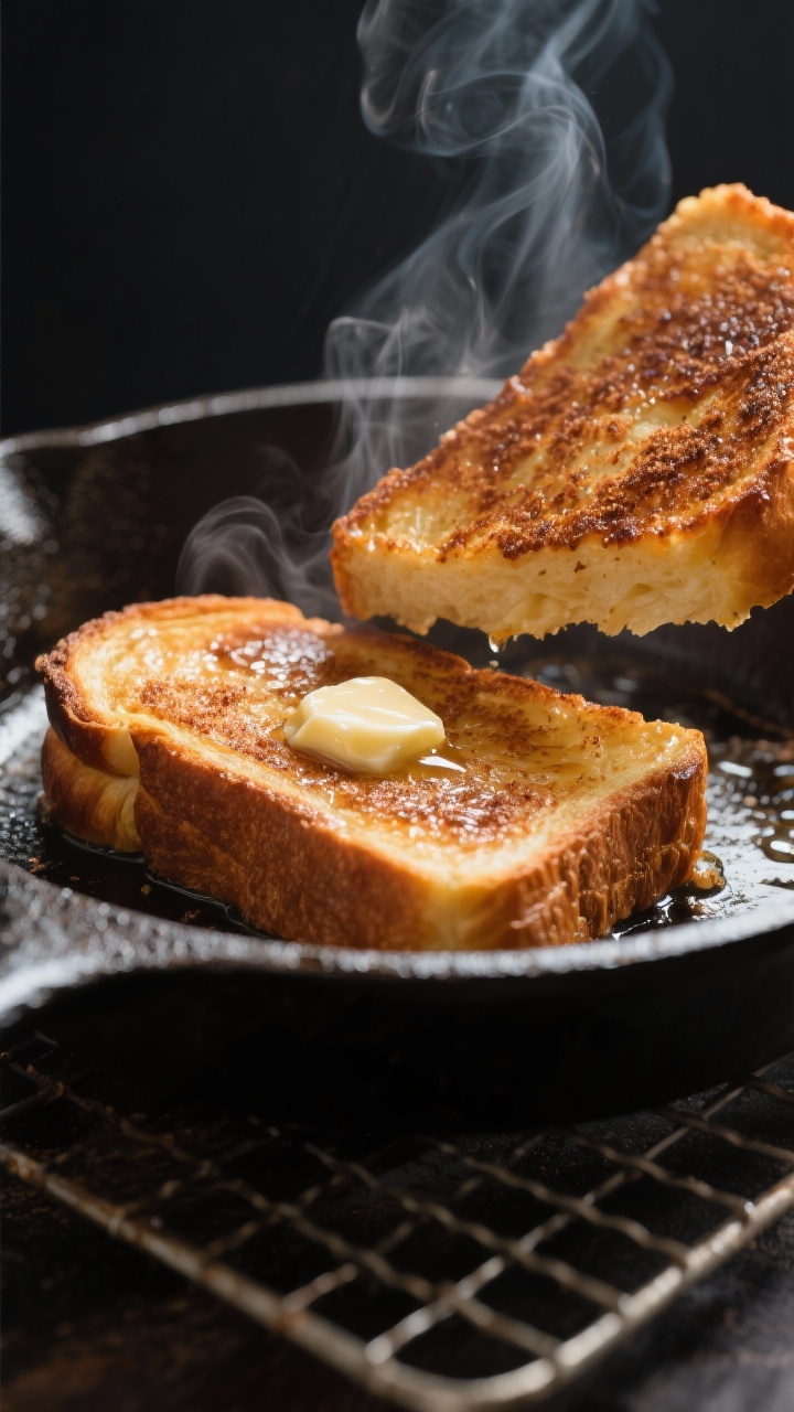 Classic French Toast with Cinnamon Sugar 