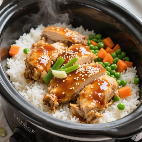 bowl of Slow Cooker Honey