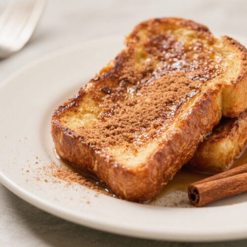 Classic French Toast with Cinnamon Sugar