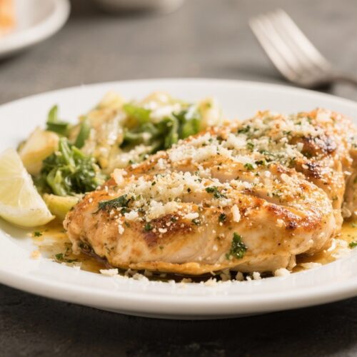 Garlic Parmesan Chicken Dinner